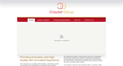 Desktop Screenshot of craydelgroup.com